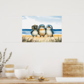Adorable Pinguine Poster (Küche)