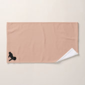 Adorable Pink Baby Badhandtuch Set (Handtuch)