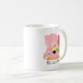 Adorable Pink Baby Flamingo Tasse für Kinder (VorderseiteRechts)