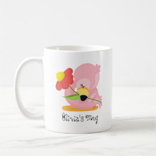 Adorable Pink Baby Flamingo Tasse für Kinder