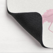 Adorable Pink Flamingo - Hello Gorgeous Mousepad (Ecke)