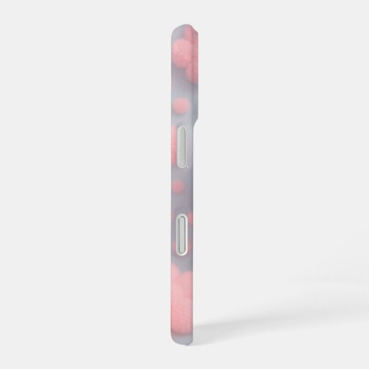 Adorable Pink Kitten mit flauschigen Pom-Poms iPhone 16 Hülle (Rechte Seite)