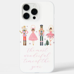 Adorable Pink Nutcracker Weihnachtsfeiertag iPhone 16 Pro Max Hülle
