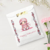 Adorable Pink und White Mummy Happy Halloween Geschenktütchen (Versiegelt)
