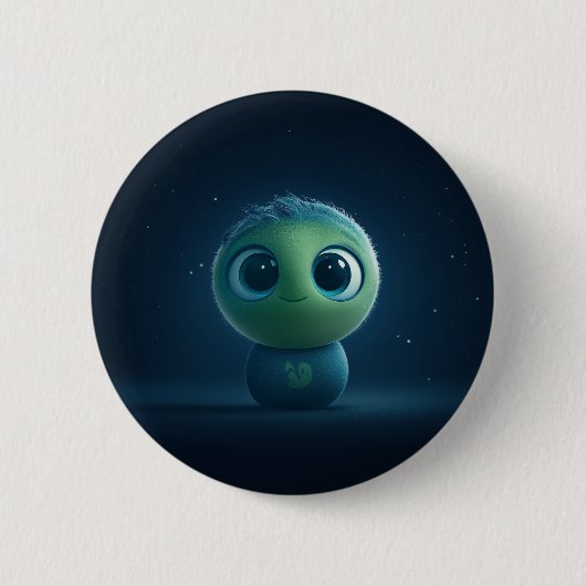 Adorable Pixar Inspirierte, schwindelerregende Kun Button (Vorderseite)