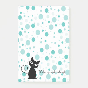 Adorable Polka Dots Muster Post-it Klebezettel