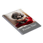 Adorable Poodle Foto Buch. Notizblock (Rechte Seite)