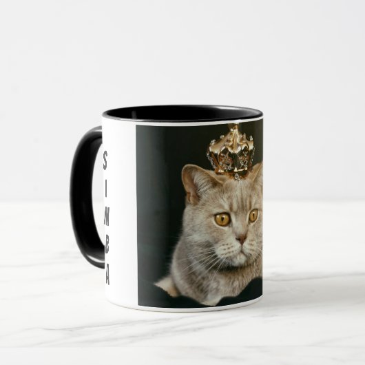 Adorable Portrait-Tasse für Haustiere Tasse (Vorderseite Links)