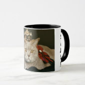 Adorable Portrait-Tasse für Haustiere Tasse (VorderseiteRechts)