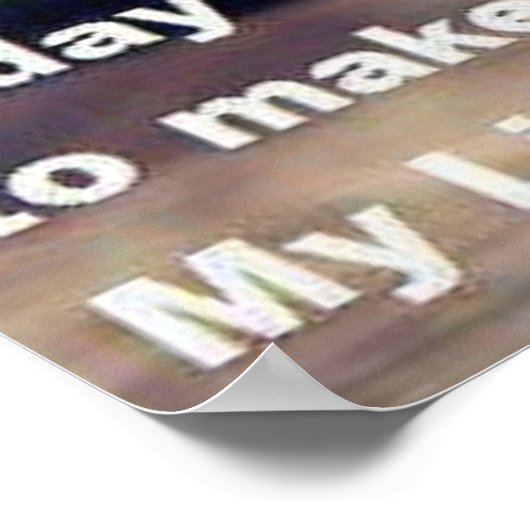 Adorable Pracht Kitten Poster (Ecke)