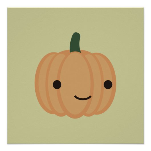 Adorable Pumpkin Poster (Vorderseite)