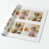 Adorable Puppies in Baby Clothes Unisex Geschenkpapier (Ungerollt)