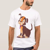 Adorable Puppy Mens T - Shirt (Vorderseite)