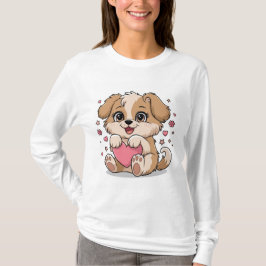 Adorable Puppy T - Shirt - Eine Touch von Cutenes