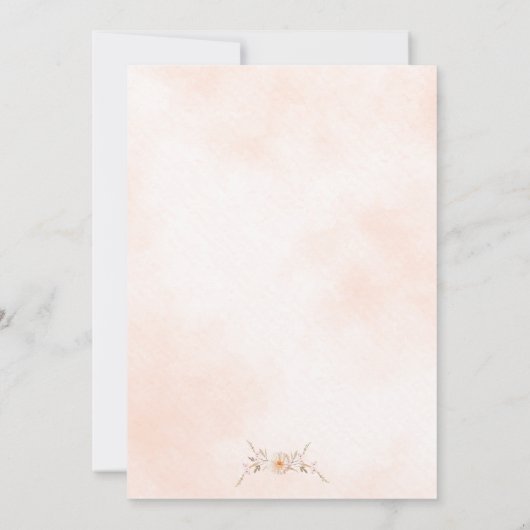 Adorable "Purr-fect" Kinderdusche Einladung (Rückseite)