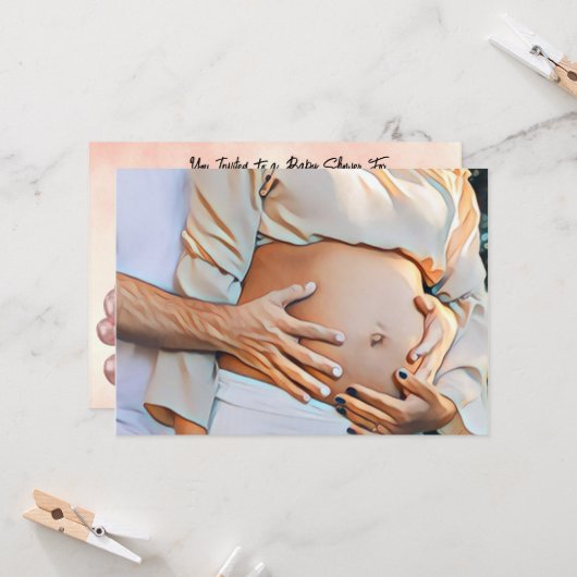 Adorable queen mom eternal love einladung (Vorderseite/Rückseite Beispiel)