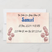 Adorable queen mom eternal love einladung (Rückseite)