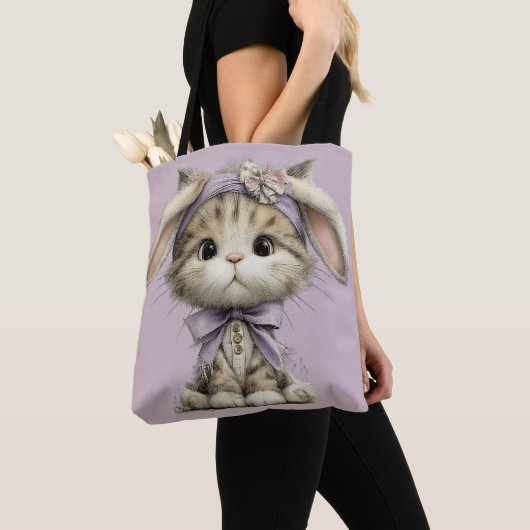 ADORABLE QUIRKY EASTER THEMED KITTENS TASCHE (Von Nahem)