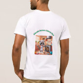 Adorable Raccoon Bäckerei Koch T - Shirt (Rückseite)