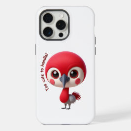 Adorable Red Bird Character iPhone 15 Pro Max Hülle