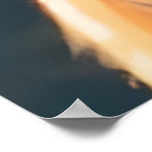 Adorable Red Fox Poster (Ecke)