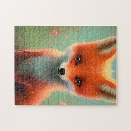 Adorable Red Fox Puzzle (Horizontal)