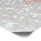 Adorable Red Lips, Makeup artist Poster (Ecke)