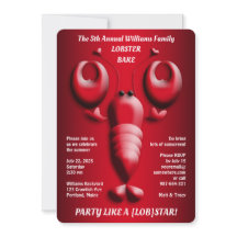 Adorable Red Lobster Niedlich Heart Shaped Pincers