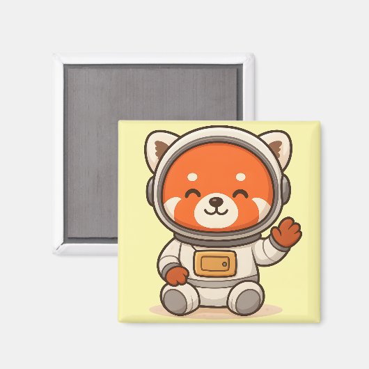 Adorable Red Panda Magnete | Fun Kitchen Accessori Magnet (Vorderseite/Rückseite)