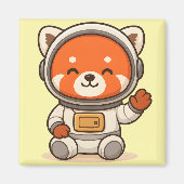 Adorable Red Panda Magnete | Fun Kitchen Accessori Magnet (Vorne)