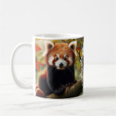 Adorable Red Panda Tasse - Panda Roux Animal Foto (Links)