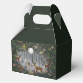 Adorable Reindeer At Night Geschenkschachtel (Rückseite)