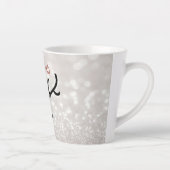 Adorable Rentier Face, Bokeh Milchtasse (Rechts)