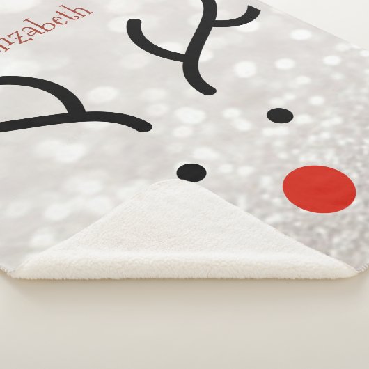 Adorable Rentier Face, Bokeh Sherpadecke (3/4)