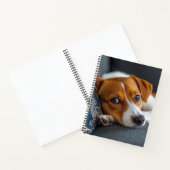 Adorable Resting Dog Notebook Notizblock (Innenseite)