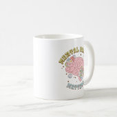 Adorable Retro-Mental Health-Materie Kaffeetasse (VorderseiteRechts)