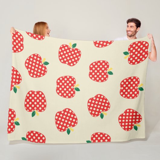 Adorable Retromuster Fleecedecke (Beispiel)