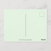 ADORABLE ROBOT BULLDOG UND FELINE FRIEND Funny Fun Postkarte (Rückseite)