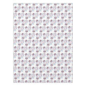 Adorable rosa axolotale Cartoon Tischdecke (Vorderseite)