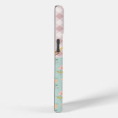 Adorable Rose Plaid Pastel Floral Gold Doves Faith Case-Mate iPhone Hülle (Rückseite / Rechts)