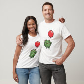 Adorable Round Cactus with Corks T-Shirt (Unisex)