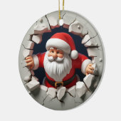 Adorable Santa Claus 3D Weihnachtsschmuck (Links)