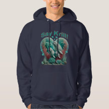 Adorable "Say Krill" Whale Family Portrait