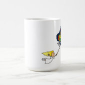 Adorable Schmetterling und Girl-Tasse Kaffeetasse (Mittel)