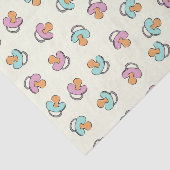 Adorable Schnuller Gender Reveal Baby Dusche Seidenpapier (Ausschnitt)