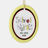 Adorable School Nurse Ornament (Rechts)