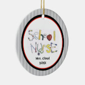 Adorable School Nurse Ornament (Rechts)