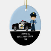 Adorable School Safety Officer Ornament (Rechts)