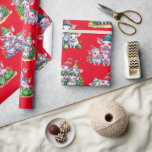 Adorable Schweine auf Red Christmas Gift Wrap Geschenkpapier<br><div class="desc">Liebliche Schweine auf einer roten Geschenkverpackung für die Weihnachtsschweinliebhaber. Suchen Sie auch nach dem passenden Set von drei Qualitäts-Flachblättern mit ergänzenden, sehr coolen Weihnachtsgeschenkpapieren, um Ihre Weihnachtsgeschenke hervorheben zu können. Denken Sie daran, alle Tierprodukte, die in unserem Shop verkauft werden, helfen uns auch, eine Spende an tierische Wohltätigkeitsorganisationen zu machen,...</div>