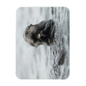 Adorable Sea Otter Magnet (Vertikal)